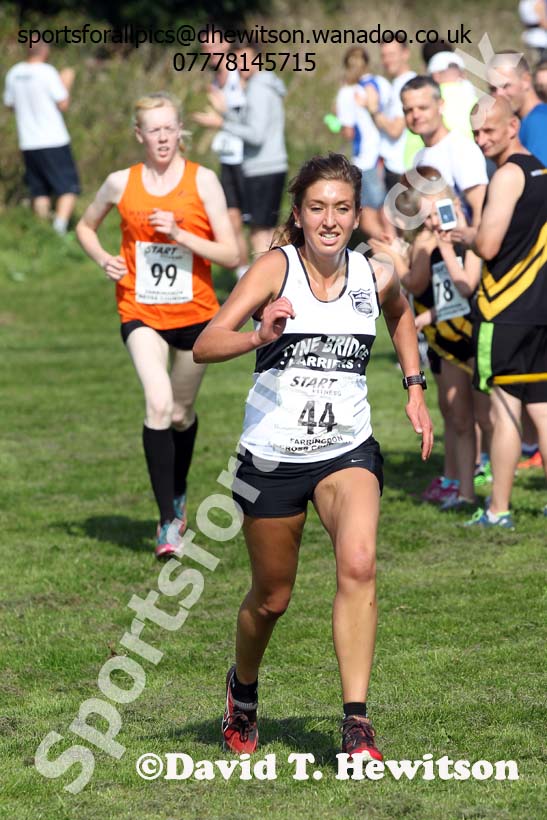 Senior womens Sunderland Harreirs Cross Country. Photo: David T. Hewitson/Sports for All Pics